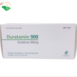 Thuốc Duratamin 900 thải độc gan, hỗ trợ điều trị xơ gan do rượu, viêm gan do virus (10 lọ thuốc tiêm)