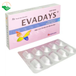 Thuốc Evadays Vaginal 500mg Mediplantex điều trị viêm âm đạo (1 vỉ x 10 viên)