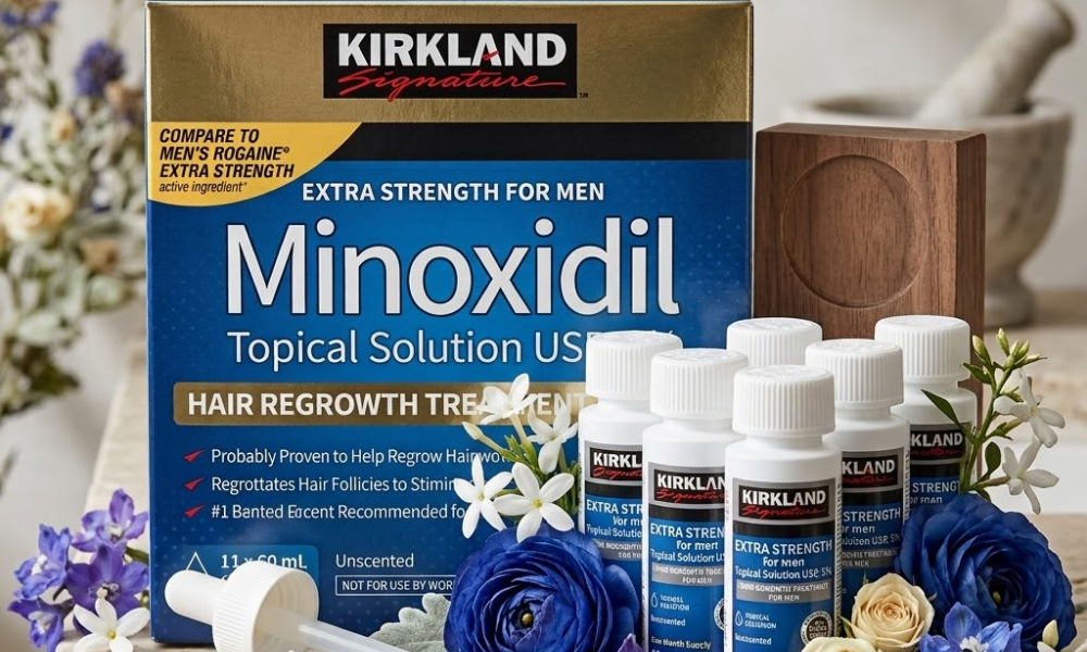 Dung dịch hỗ trợ mọc tóc & giảm rụng tóc Kirkland Minoxidil 5%