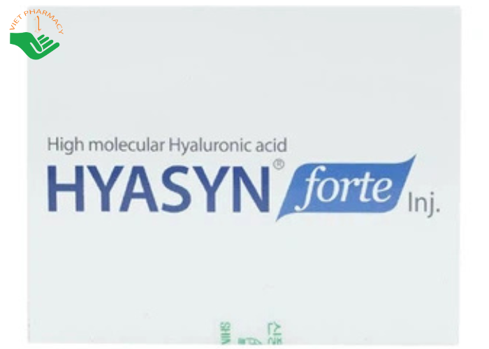 Thuốc tiêm Hyasyn Forte Shinpoong Deawoo điều trị viêm khớp gối (3 cây x 2ml)