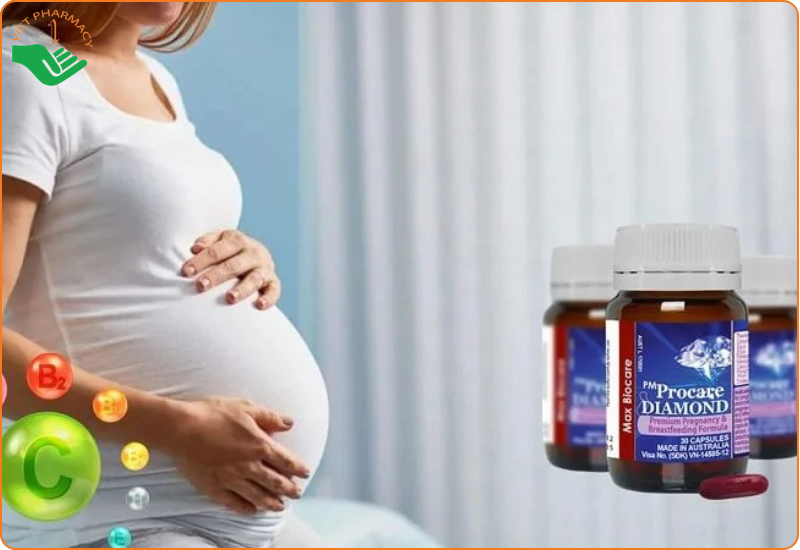 Đa phần phụ nữ mang thai chỉ cần sử dụng Procare Diamond mà không cần uống thêm sắt