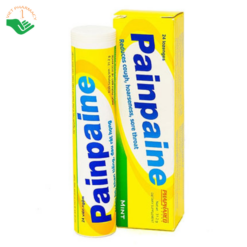 Viên ngậm Painpaine Mint Phapharco 20mg giảm ho rát họng (24 viên)