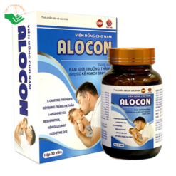 Viên uống Alocon hỗ trợ tăng cường sinh lực nam (30 viên)