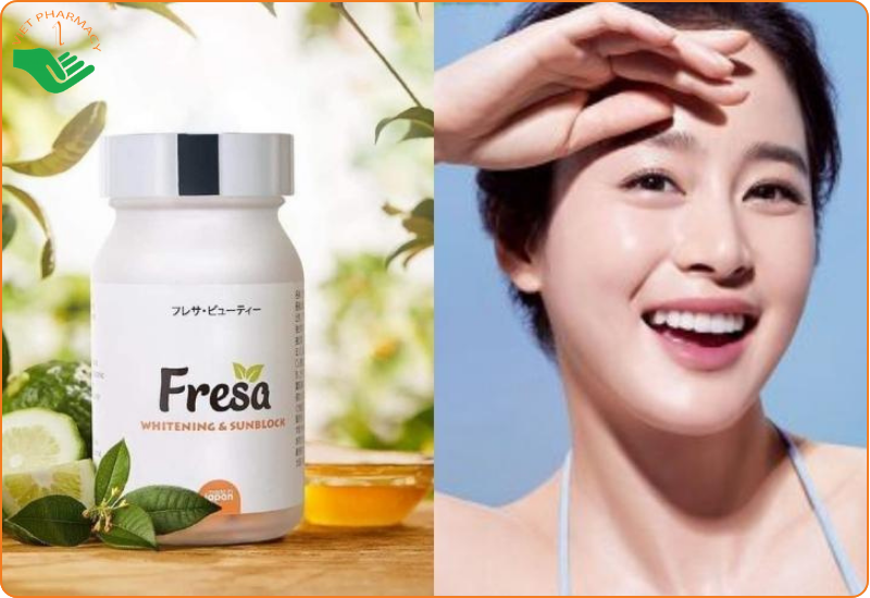 Viên uống chống nắng Nhật Bản Fresa 