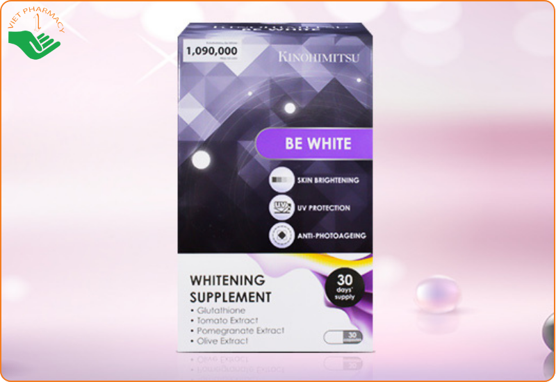 Viên uống chống nắng Nhật Kinohimitsu Be White
