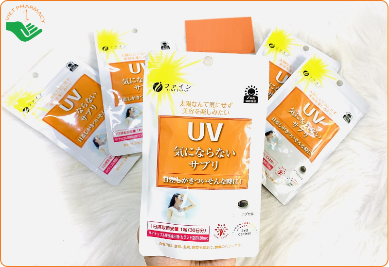 Viên uống chống nắng UV Fine Nhật Bản