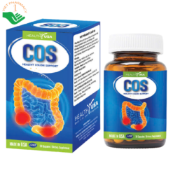 Viên uống COS Healthy USA hỗ trợ giảm rối loạn tiêu hoá do viêm đại tràng