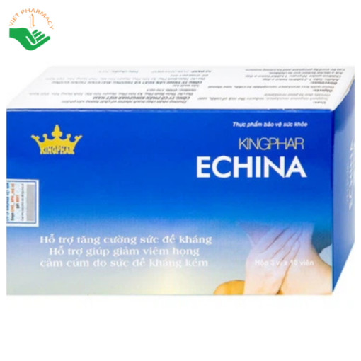 Viên uống Echina Kingphar hỗ trợ tăng cường sức đề kháng (30 viên)