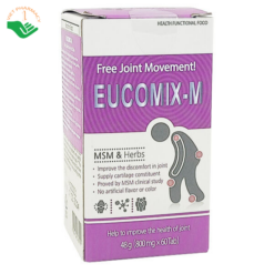 Viên uống eucomix-M hỗ trợ điều trị các vấn đề về xương khớp (60 viên)
