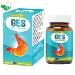 Viên uống GES Healthy USA hỗ trợ giảm Acid dịch vị, giảm ợ nóng, ợ chua và khó tiêu