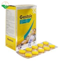 Viên uống Gestsic HV Pharma hỗ trợ tiêu hóa (10 vỉ x 10 viên)