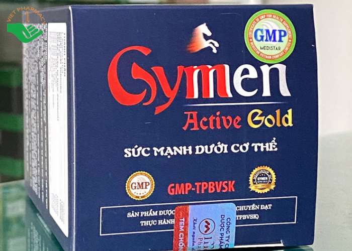 Viên uống Gymen Active Gold bổ thận, tăng cường sinh lý nam (30 viên)