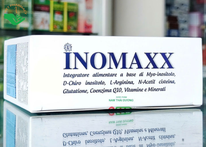 Viên uống Inomaxx Strapharm S.A.S bổ trứng, tăng khả năng thụ thai (4g x 20 gói)