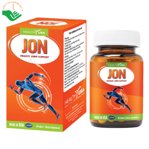Viên uống JON Healthy USA hỗ trợ giảm nguy cơ viêm khớp, thoái hoá khớp
