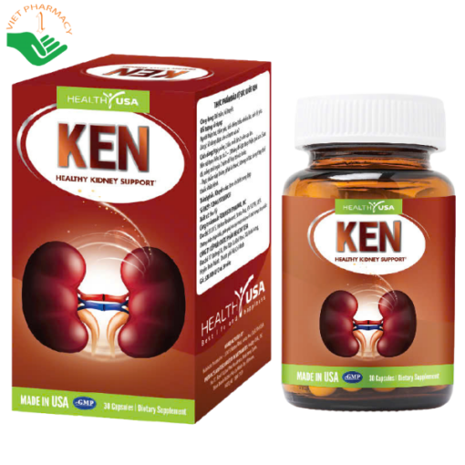 Viên uống KEN Healthy USA bổ thận, hỗ trợ giảm tiểu đêm