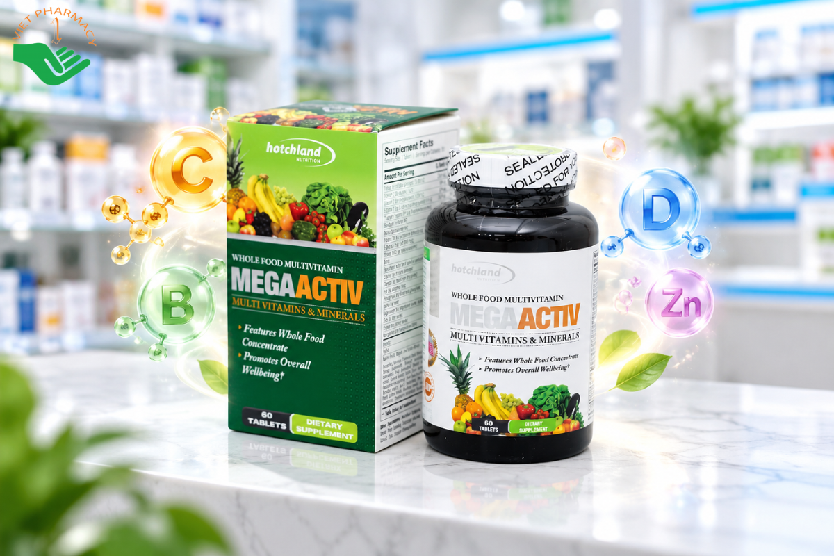 Viên uống MegaActiv Whole Food Multivitamin