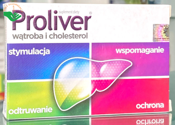 Viên uống Proliver hỗ trợ bảo vệ và tăng cường chức năng gan, hỗ trợ tiêu hóa ổn định (15 viên)