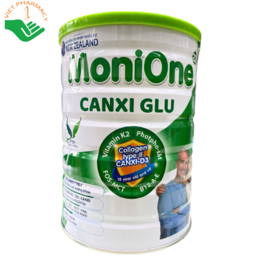 Sữa MoniOne Canxi Glu giúp cơ thể tăng cân & phục hồi sức khỏe