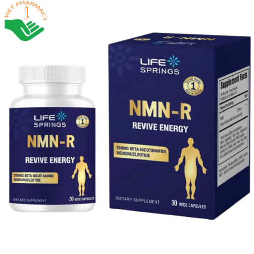 Viên uống NMN - R Revive Energy hỗ trợ chống oxy hóa, làm đẹp da, giúp trẻ hóa da