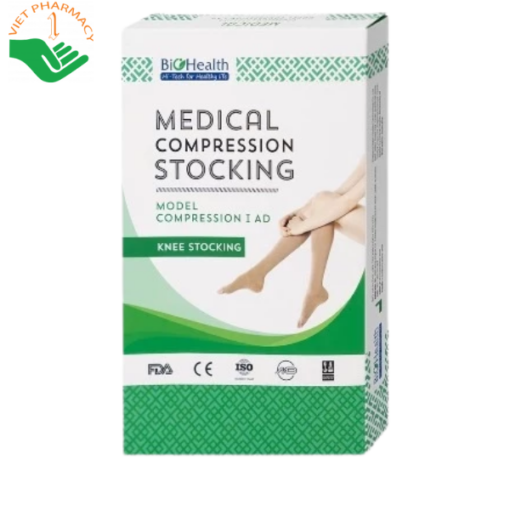 Vớ gối y khoa Model Compression I AD (size S) - Hỗ trợ suy giãn tĩnh mạch