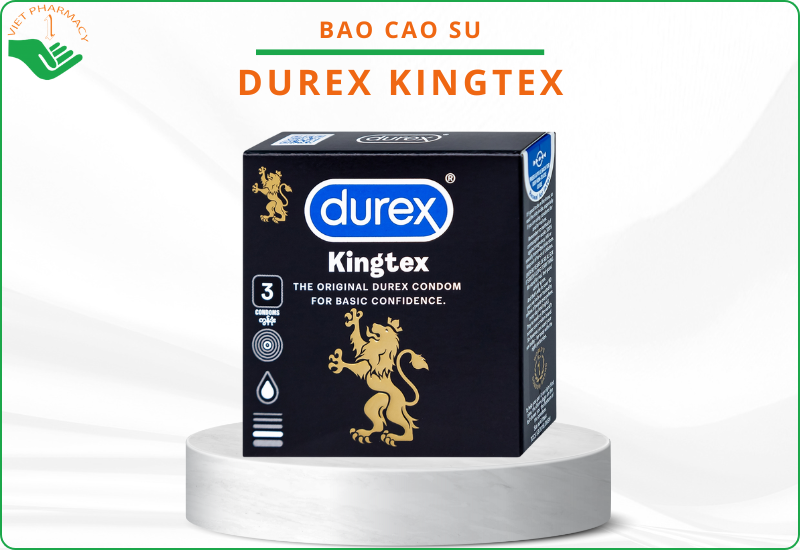 Bao cao su Durex Kingtex