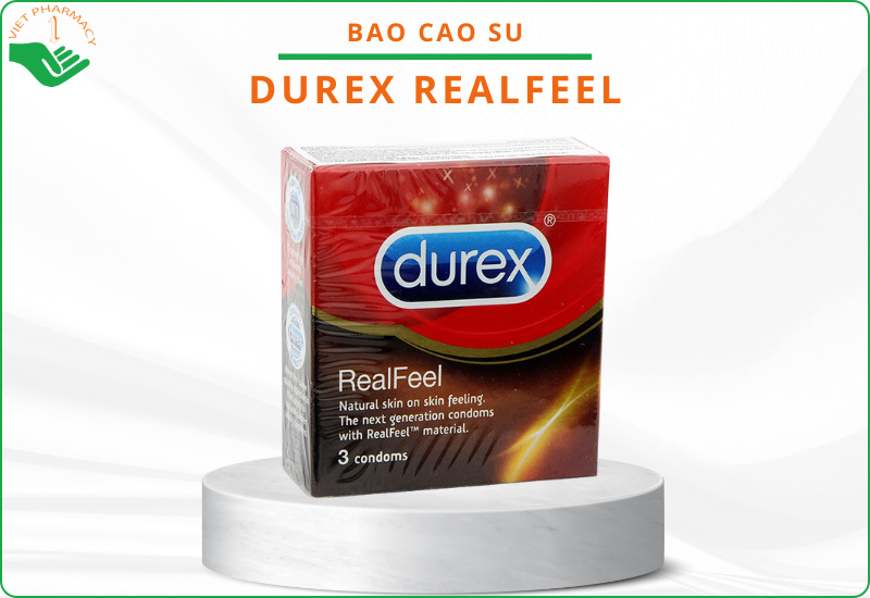 Bao cao su Durex RealFeel