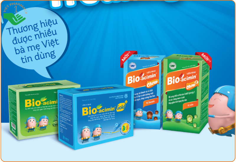 Bio Acimin không phải lựa chọn tiêu chuẩn để sử dụng hàng ngày cho trẻ sơ sinh