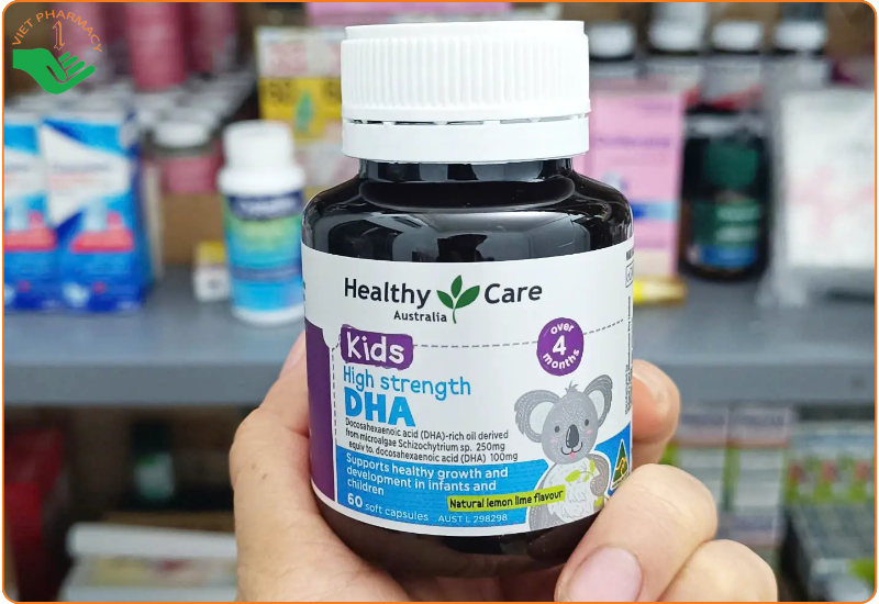Healthy Care Kids High Strength DHA (Úc)