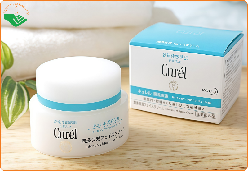 Kem dưỡng ẩm Nhật Bản Curel Intensive Moisture Cream 