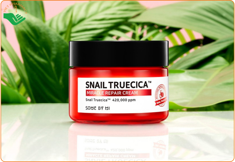 Kem dưỡng ẩm Some By Mi Snail Truecica Miracle Repair Cream