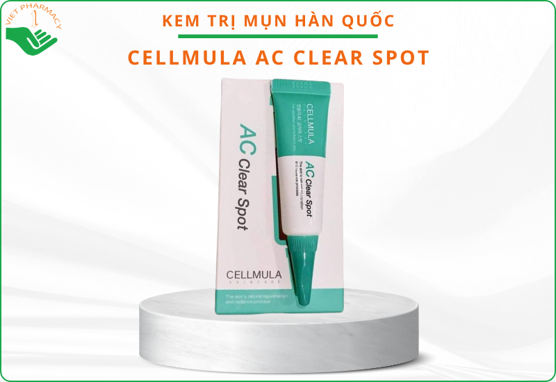 Kem chấm mụn Hàn Quốc Cellmula Ac Clear Spot