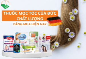 Top 6 thuốc mọc tóc của Đức chất lượng được tin dùng hiện nay