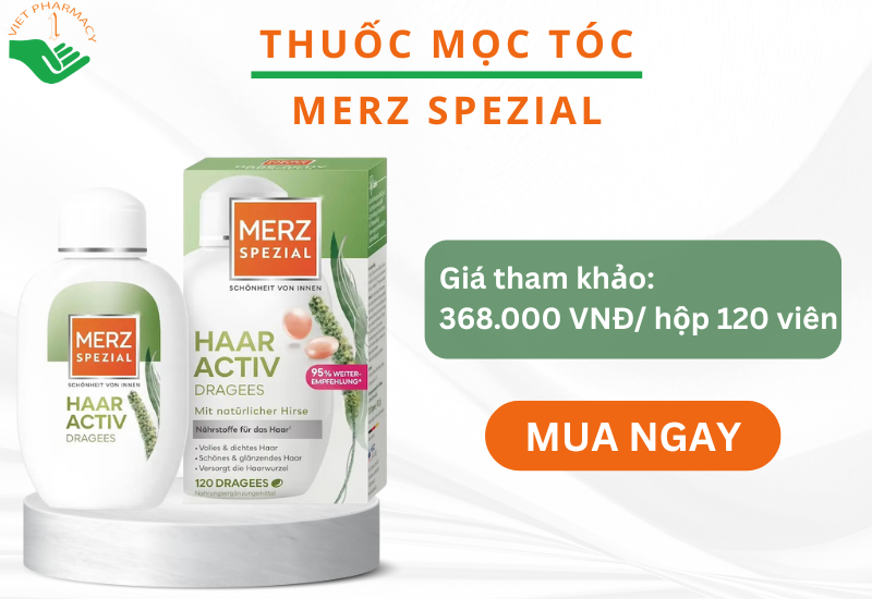 Thuốc mọc tóc Merz Spezial của Đức​