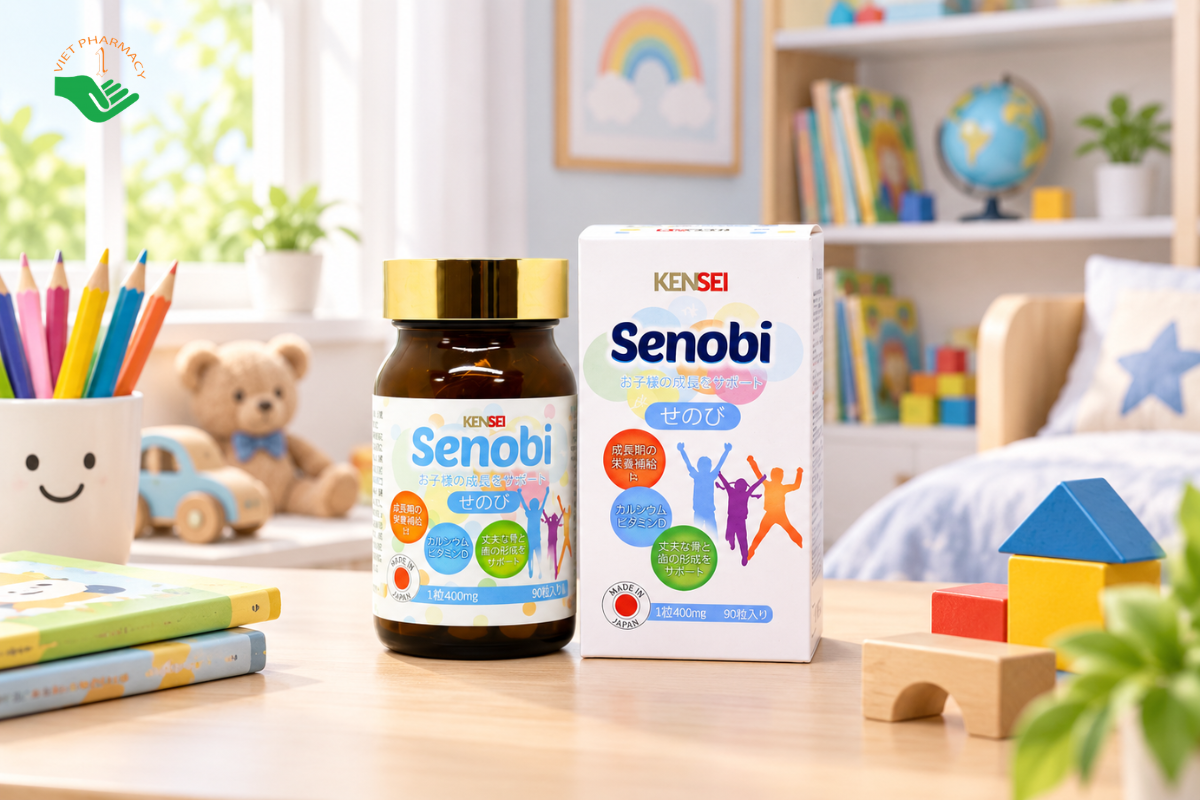Viên uống tăng chiều cao của Nhật cho trẻ em Kensei Senobi