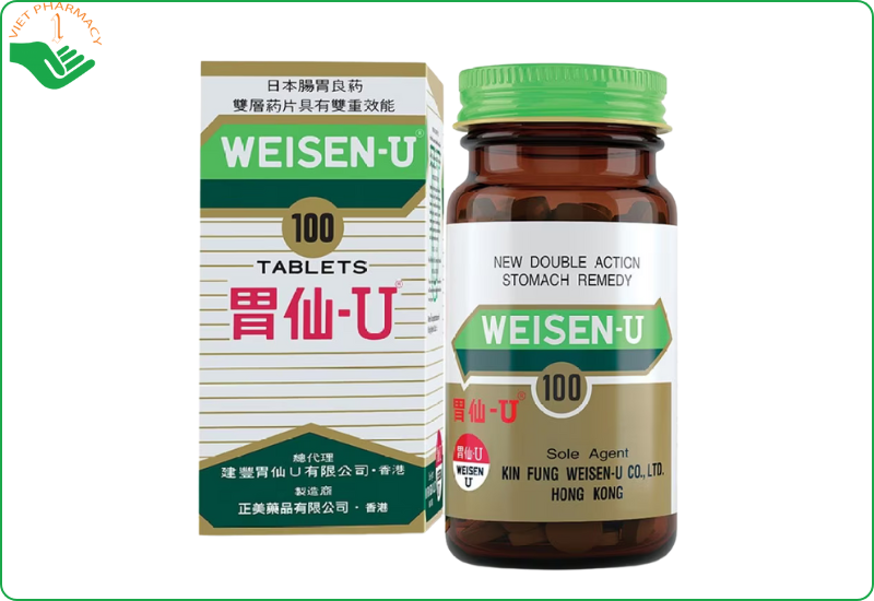 Thuốc điều trị trào ngược dạ dày của Nhật Weisen-U