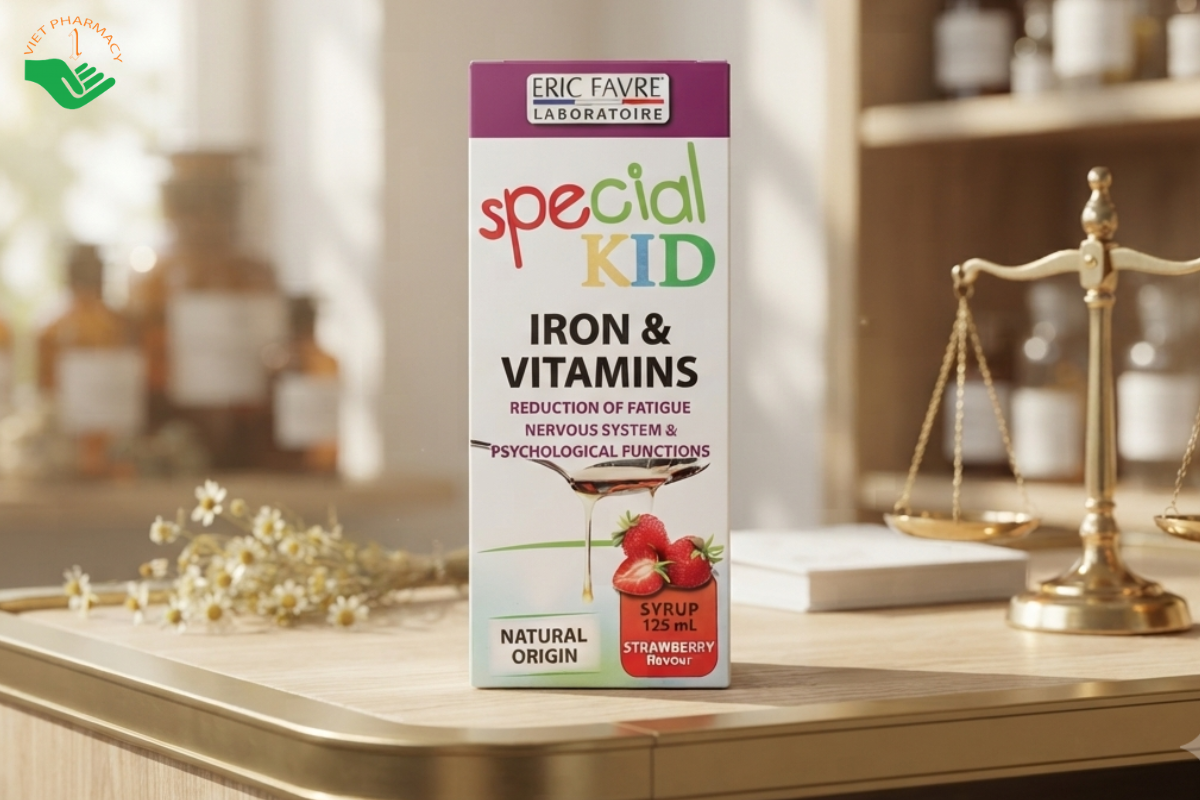 Special Kid Fer & Vitamines bổ sung sắt và vitamin cho trẻ (Chai 125ml)