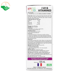 Special Kid Fer & Vitamines bổ sung sắt và vitamin cho trẻ (Chai 125ml)