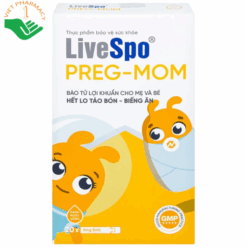 Bào tử lợi khuẩn LiveSpo PREG-MOM bổ sung lợi khuẩn đường ruột