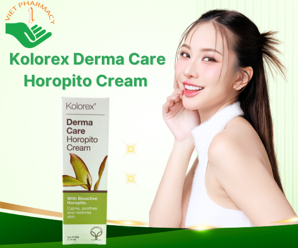 Kem dưỡng Kolorex Derma Care Horopito Cream phục hồi vùng da nhạy cảm (Chai 50ml)