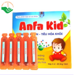 Siro Anfa Kid hỗ trợ tăng cường hệ tiêu hóa khỏe mạnh