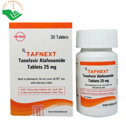 Thuốc Tenofovir Alafenamide Tablets 25mg Hetero điều trị viêm gan B