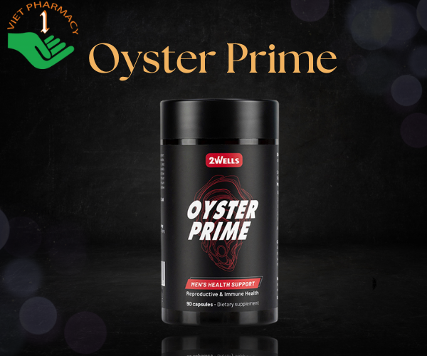 Viên uống Oyster Prime hỗ trợ sức khỏe sinh sản nam giới (Hộp 90 viên)