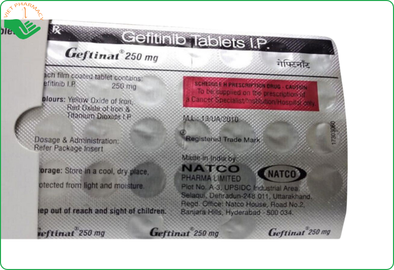 Chỉ định thuốc Geftinat 250mg