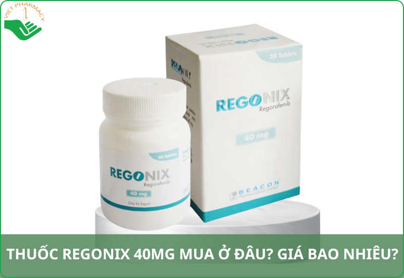 Thuốc Regonix 40mg mua ở đâu​ uy tín? Giá bao nhiêu?