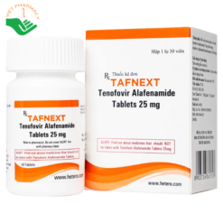 Thuốc TAFNEXT Tenofovir Alafenamide Tablets 25mg Hetero