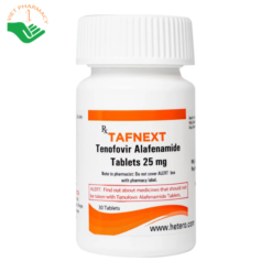 Thuốc TAFNEXT Tenofovir Alafenamide Tablets 25mg Hetero