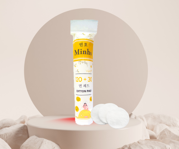 Bông tẩy trang Minho Cotton siêu mềm Cotton Pads