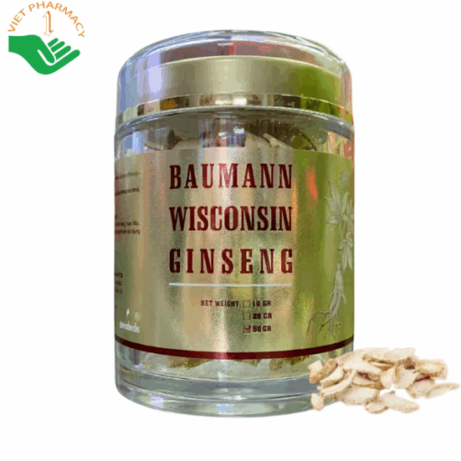 Nhân Sâm Mỹ Baumann Wisconsin dạng thái lát