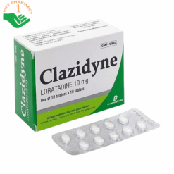 Thuốc Clazidyne 10mg điều trị dị ứng và mẩn ngứa
