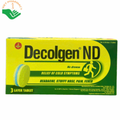 Thuốc Decolgen ND United điều trị các triệu chứng cảm thông thường, viêm mũi dị ứng